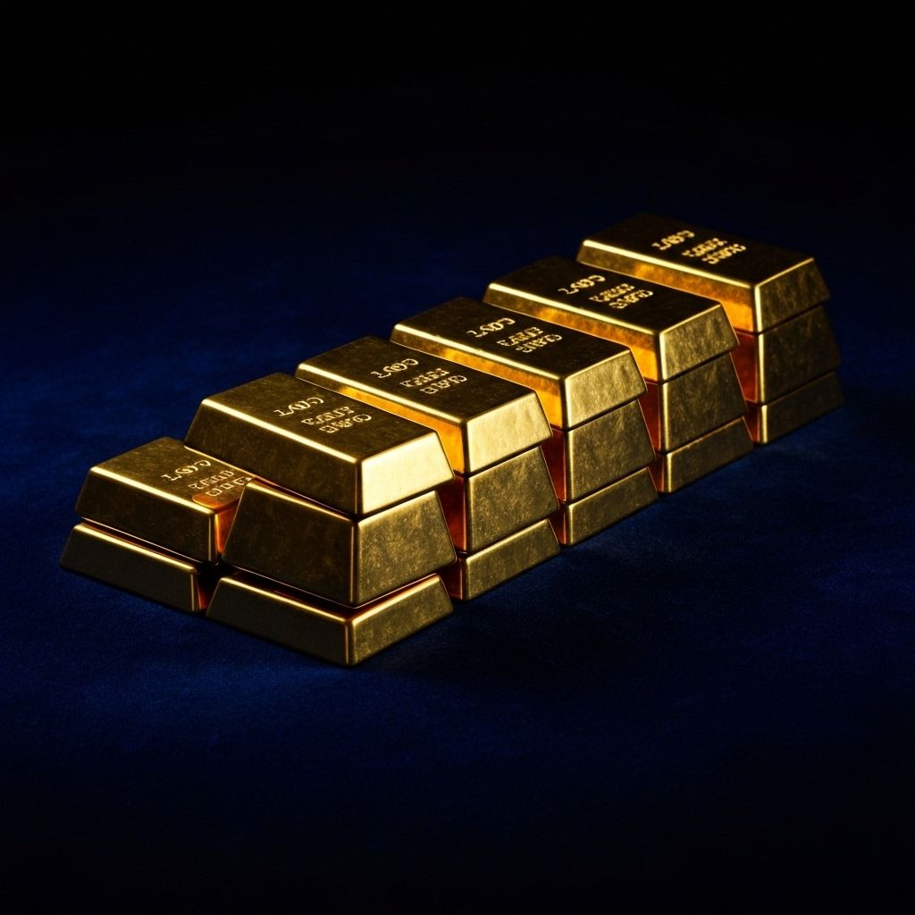 Luxury gold bars